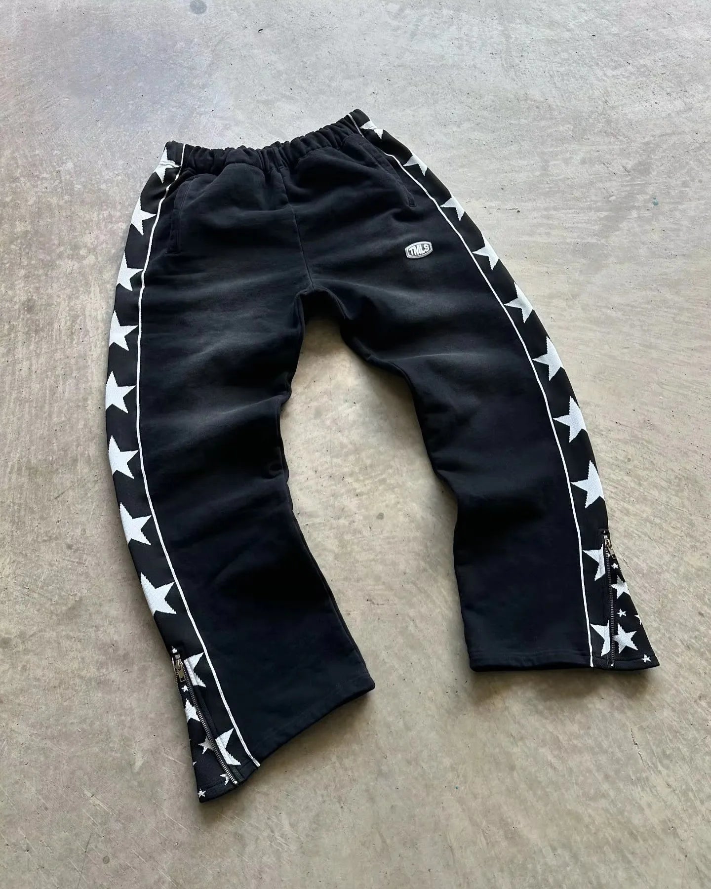 American Sweatpants For Men and Women Y2K Gothic Hip-hop Retro Double Camouflage Design Loose Elastic Waist Jogging Casual Pants