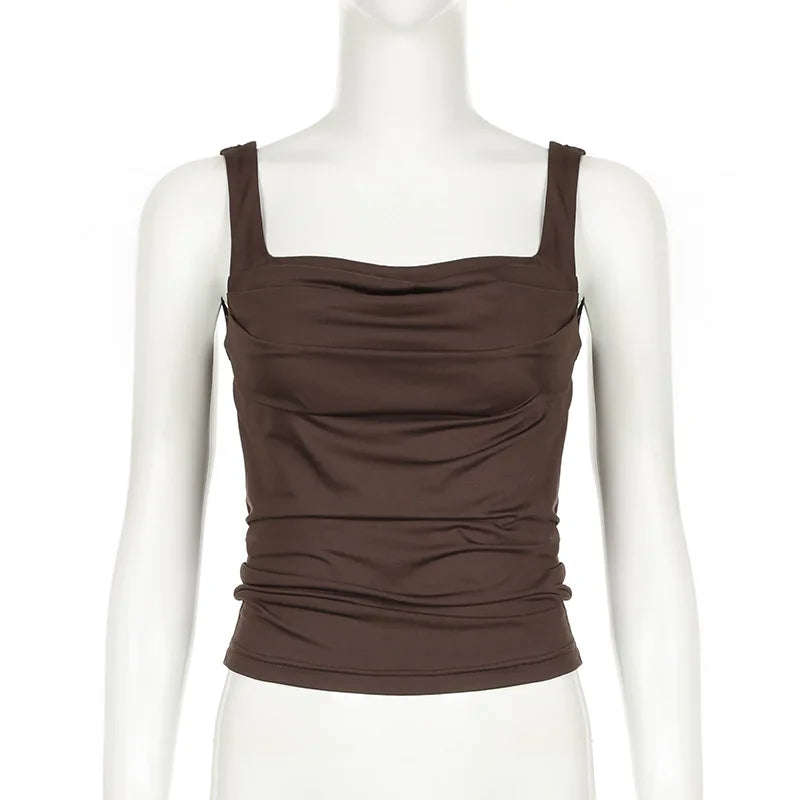 Fitted silhouette Tank Top