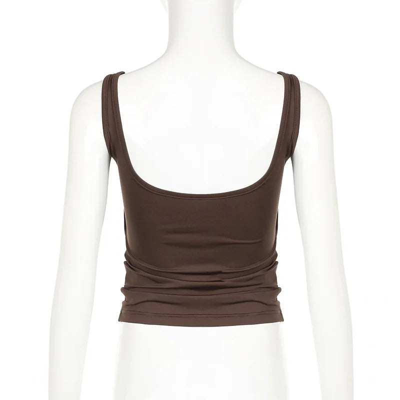 Fitted silhouette Tank Top