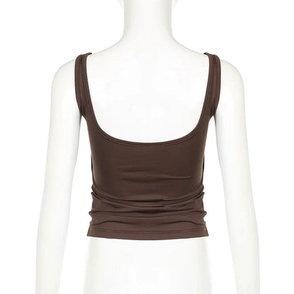 Fitted silhouette Tank Top